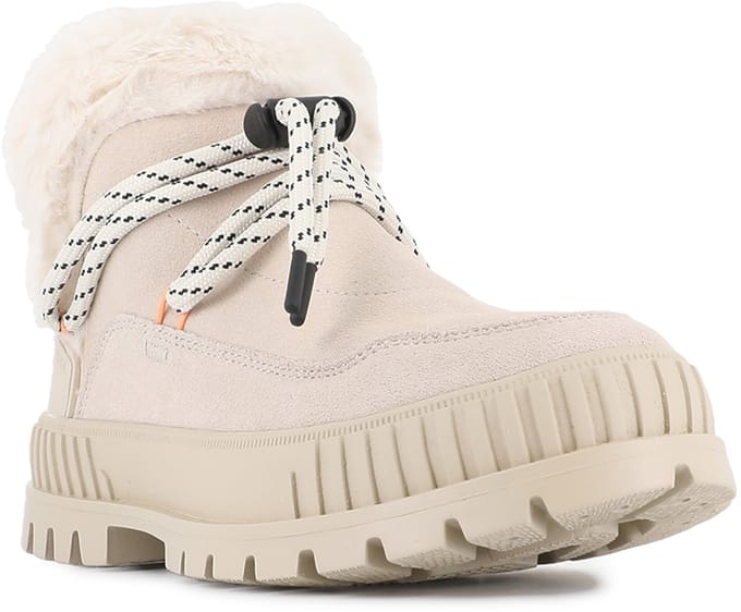Palladium Dames PALLASHOCK LO HIVER Boots Schoenen 99516-175-M Almond Milk