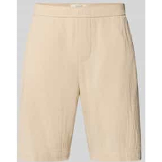regular fit sweatshort met puur katoen model 'REGCAL'