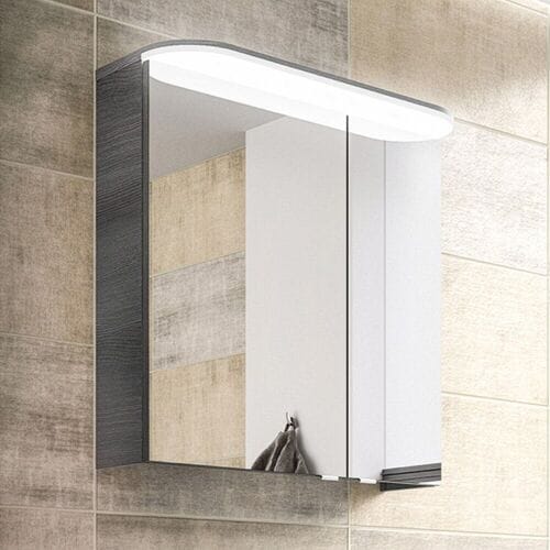 Pelipal Balto sprint mirror cabinet 70 cm LED edge lighting SEKE01070L1260S