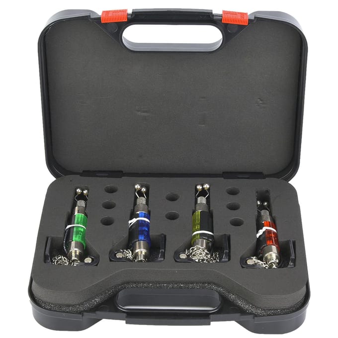 4 STKS Outdoor Draagbare Hengel LED Verlichte Swinger Vis Beet Indicator Swingers gray