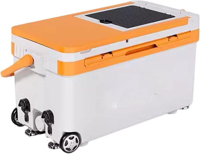 Multifunctionele Viskist - Visbox met Rugleuning - Vissen en Outdoor - Warmte en Koude Opslag