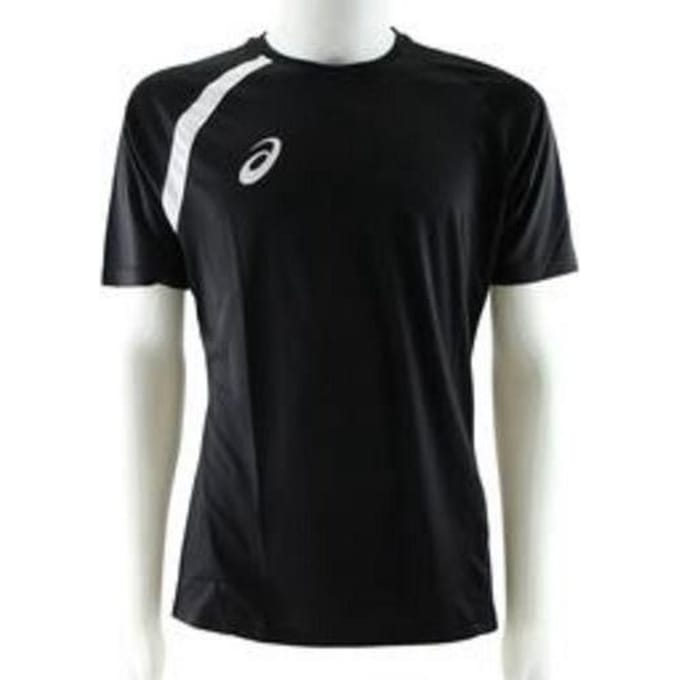 Asics - Sport Shirt - Zwart - XS