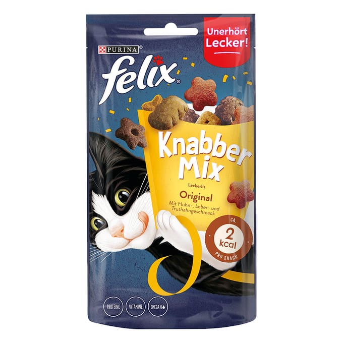 60g Knabbel Mix Original Felix Kattensnacks
