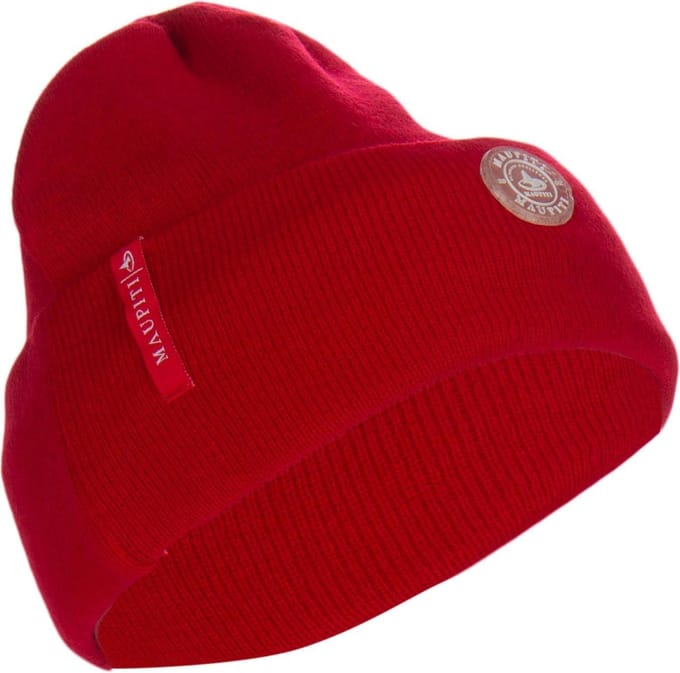 Maupiti Gebreide Muts Moony Unisex Rood One Size