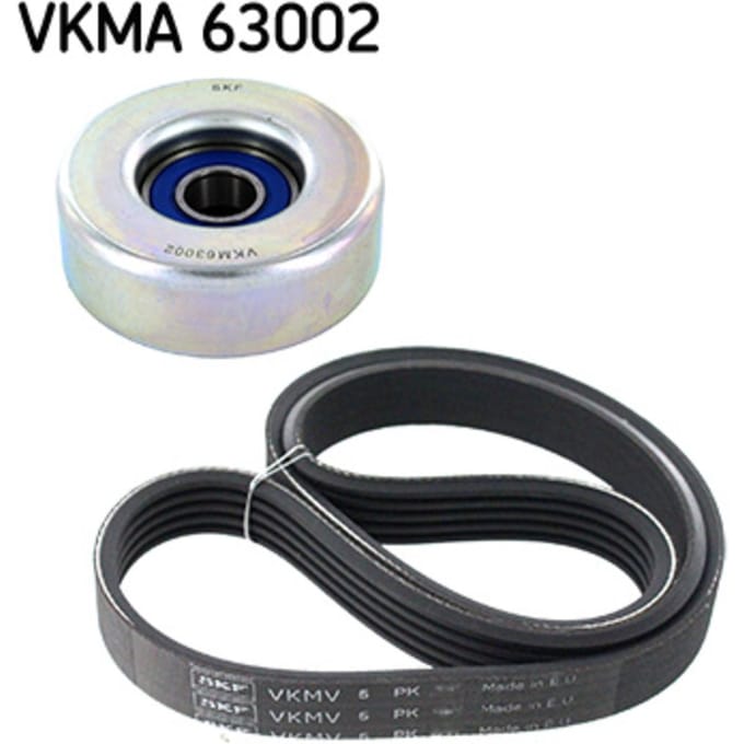 Poly V-riemset (met poelies) SKF VKMA 63002