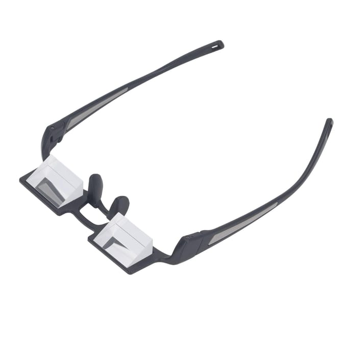 Luie Bril Bed Prisma Bril Bril Horizontaal High Definition Prisma Liggen Bril voor gray