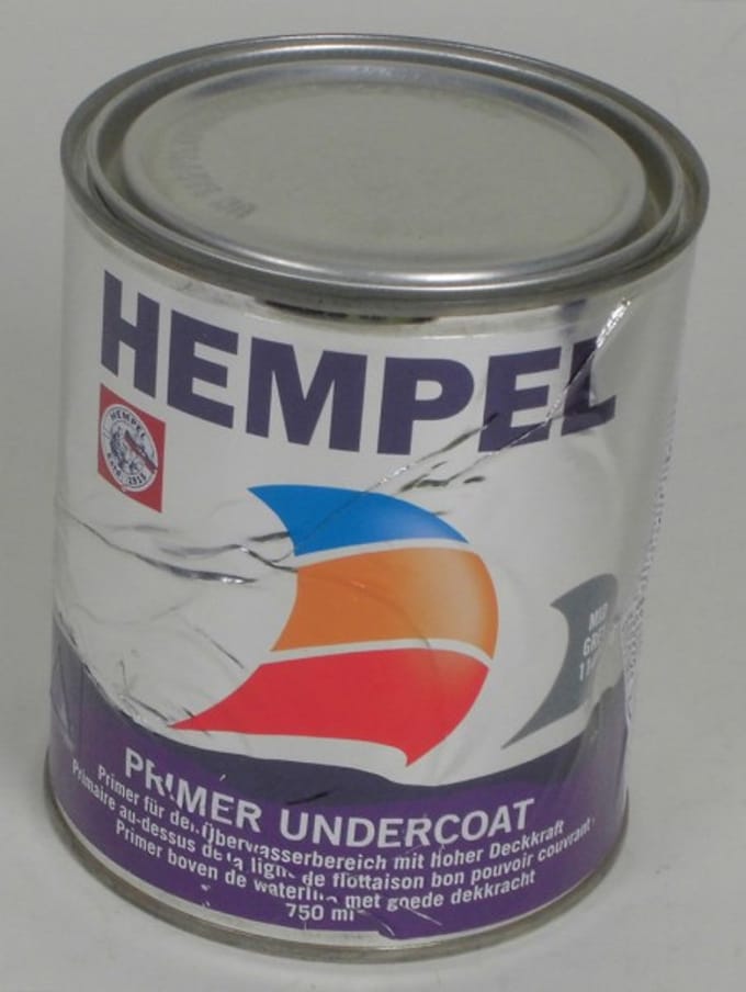 Hempel Primer Undercoat 750ml Middengrijs 11480 (B-voorraad)