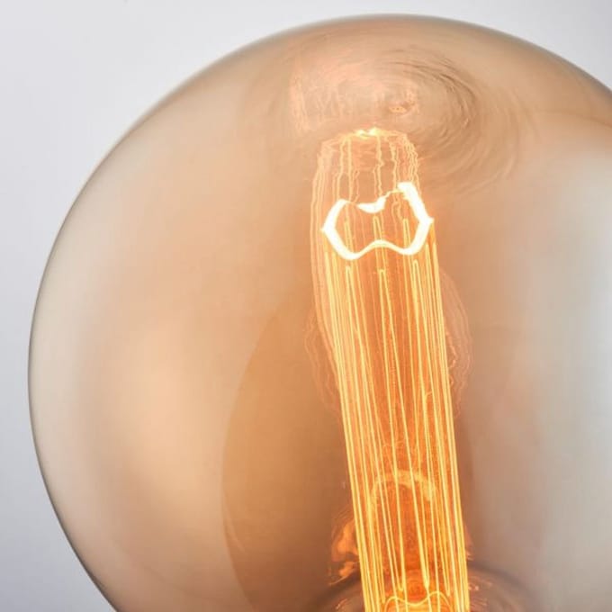 SCHITTERENDE lamp | LED globelamp G200 XL filament E27 2,8W 120lm 1800K amber |