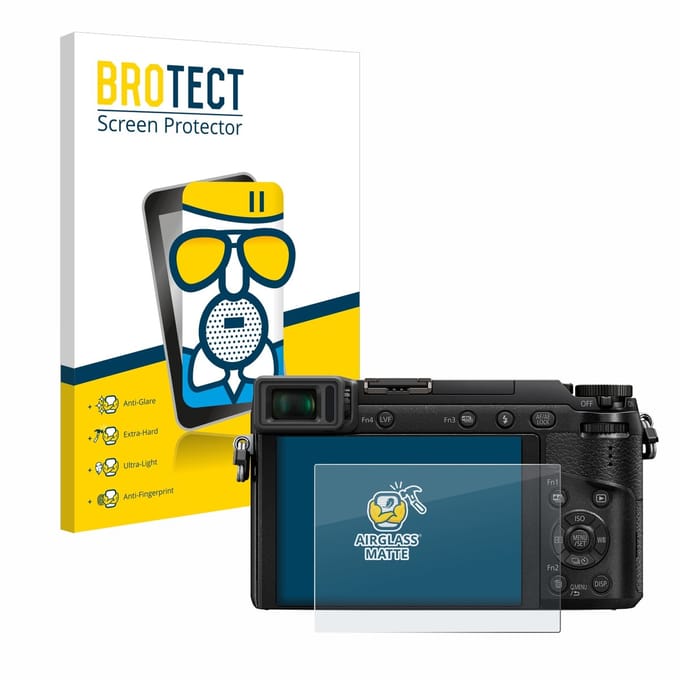 BROTECT - Screenprotector voor Panasonic Lumix DMC-GX80 - Folie Beschermfolie Beschermglas matte