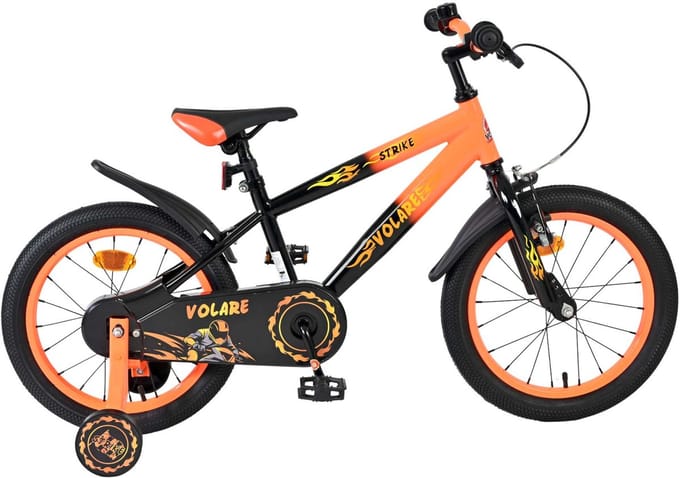 Volare Strike Kinderfiets - Jongens - 16 inch - Oranje
