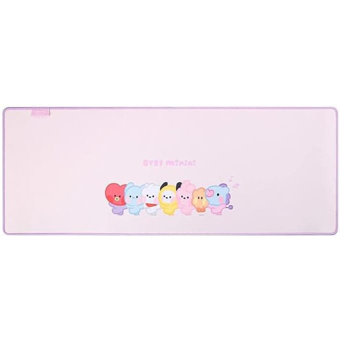 Tapis de souris long BT21 Minini white