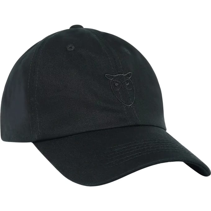 Baseballpet met logo KnowledgeCotton Apparel Twill