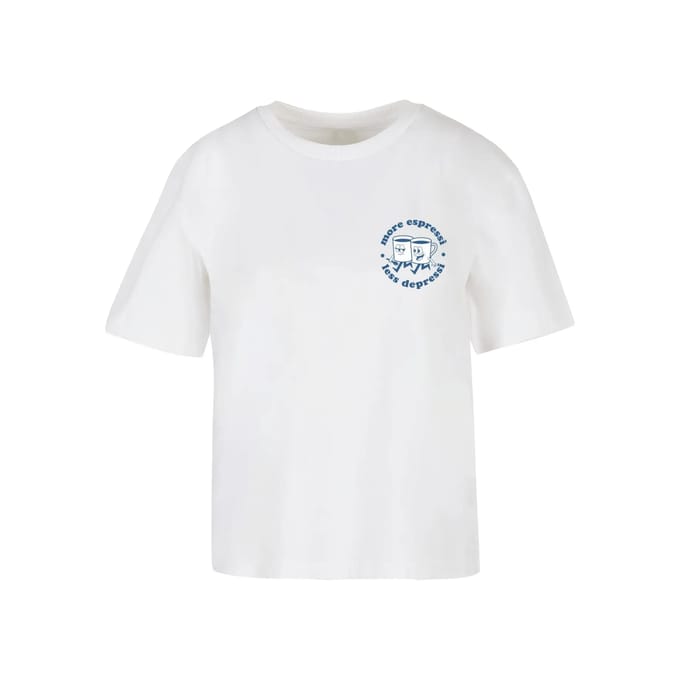 Dames-T-shirt Miss Tee Daily Espresso