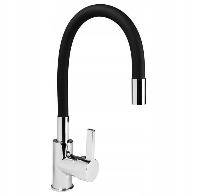 AQUI RUB - Keukenkraan - Flexibele Uitloop - Chroom - RVS