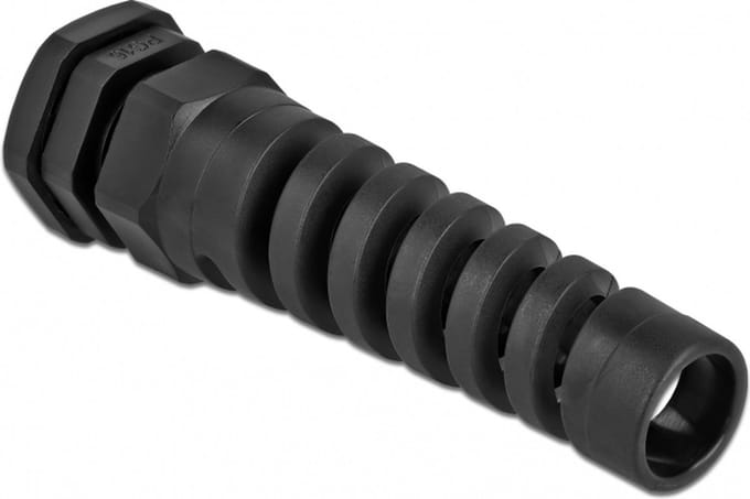 Kabelwartel met trekontlasting pg16 zwart