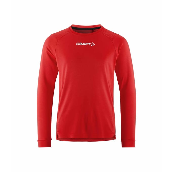 Craft Rush 2.0 Running Longsleeve Kinderen - Rood | Maat: 146/152