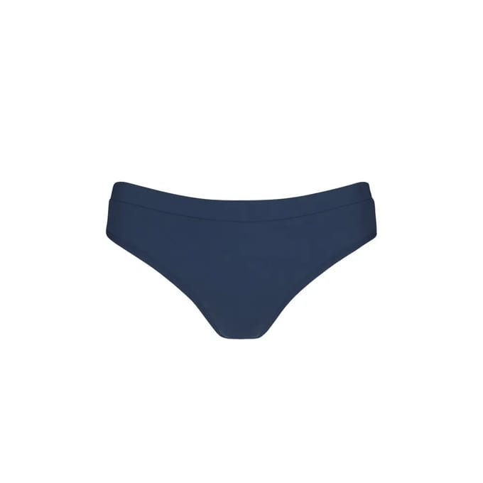 Bikinibroekje met labeldetail model 'SOLID'