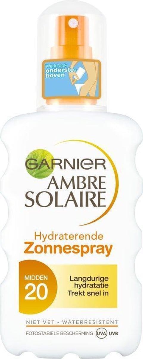 Garnier Ambre Solaire Hydraterende Zonnebrandspray SPF 20 - 200 ml