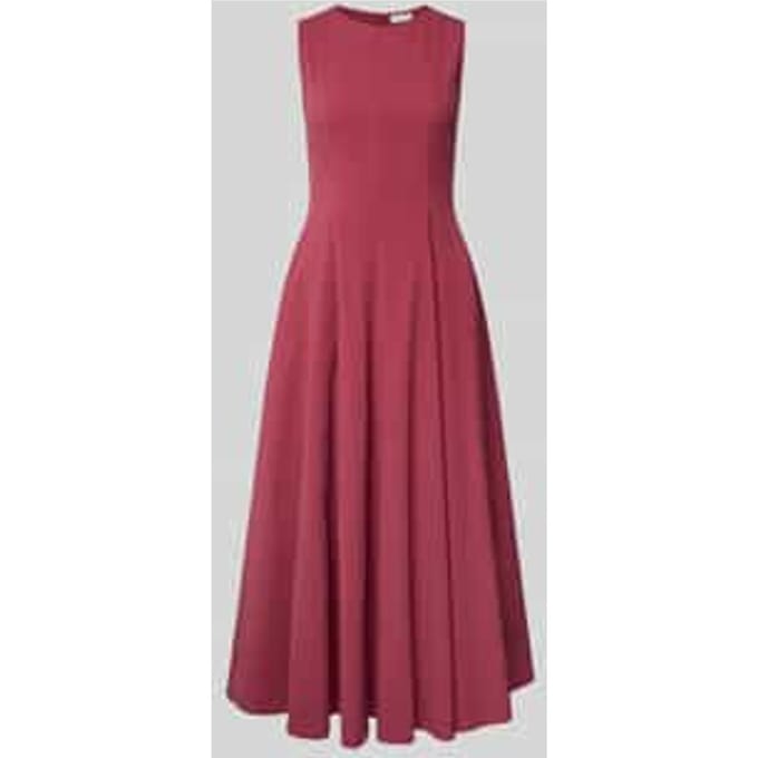 Midi-jurk met Ronde hals