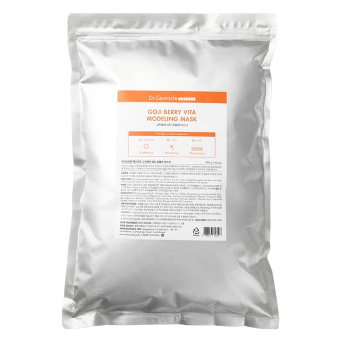 Dr. Ceuracle Expert Goji Bes Vita Modellering Masker Pak Verhelderend Revitaliserend 1kg white