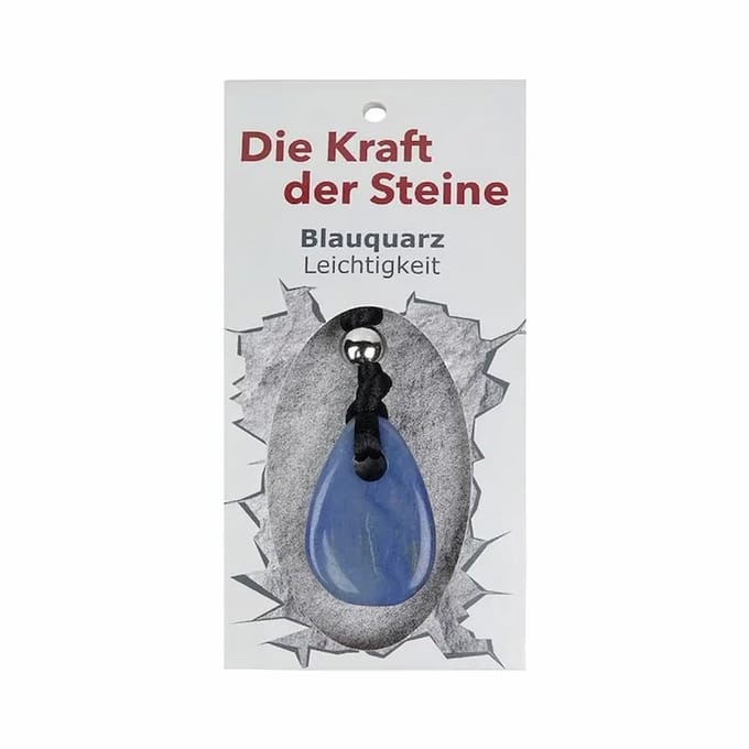Hanger met Krachtsteen Blauwkwarts
