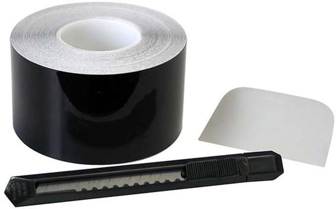 FOLIATEC Chrome Delete Set - Hoogglans Zwart