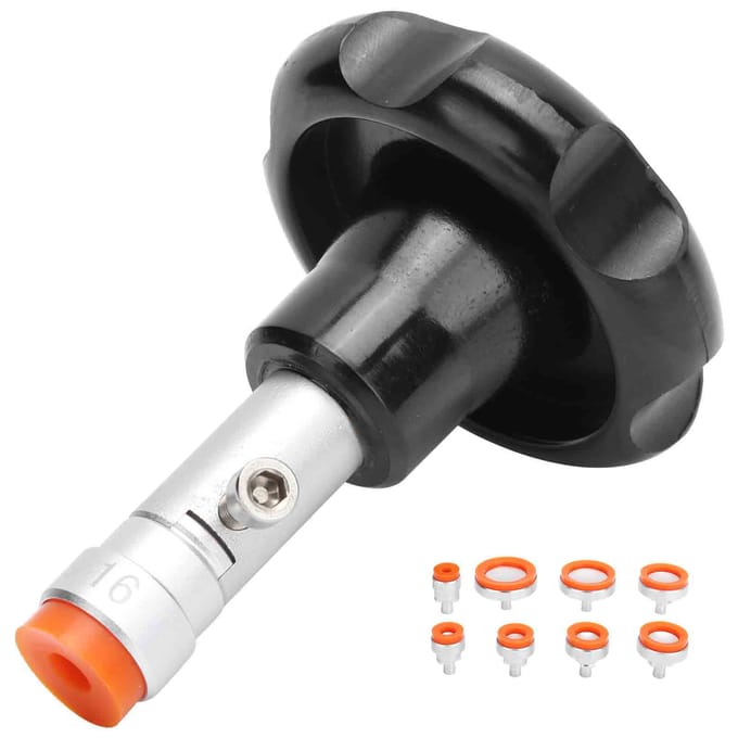 Professionele Schroefdeksel Horloge Opener Zuignap Kit met 8 Matrijzen Horloge Reparatie Gereedschap white