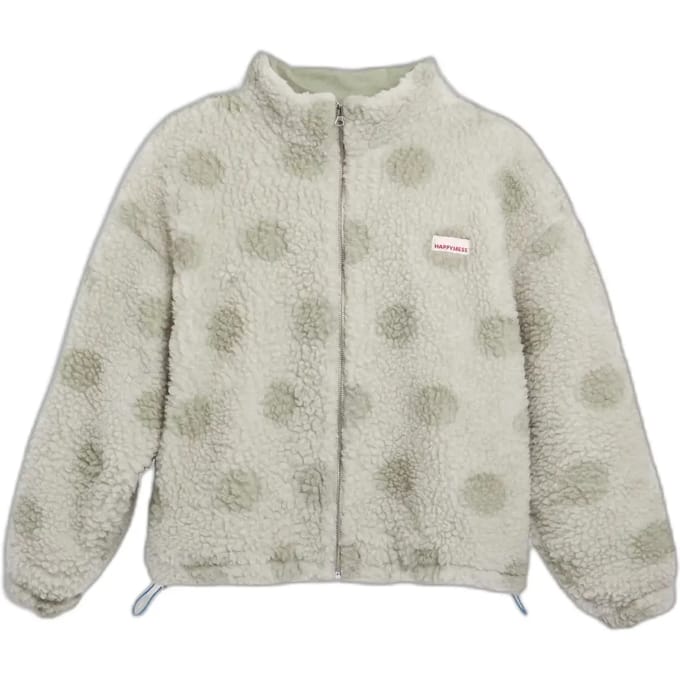 Fleece met rits Happymess