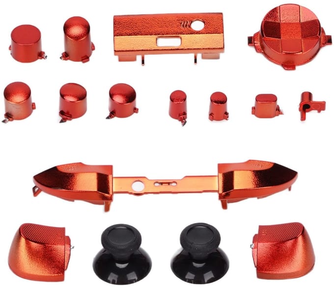 Cosensi - Volledige Knop Set voor Game Controller met Vervangende Handgrepen
