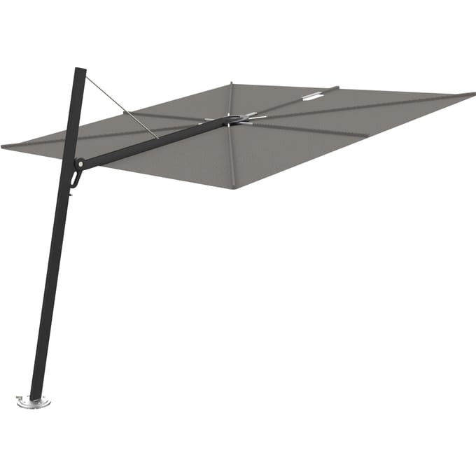 Umbrosa Spectra BLACK 80° parasol - grey - zonder paraplustandaard - 250 cm