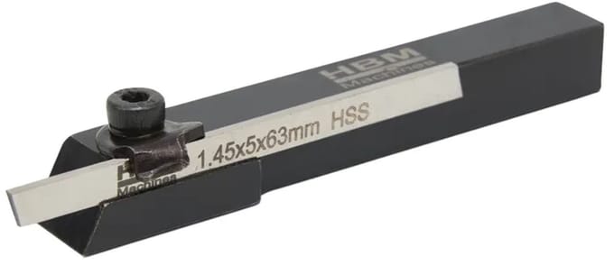 Afsteekhouder met HSS mes Model 1