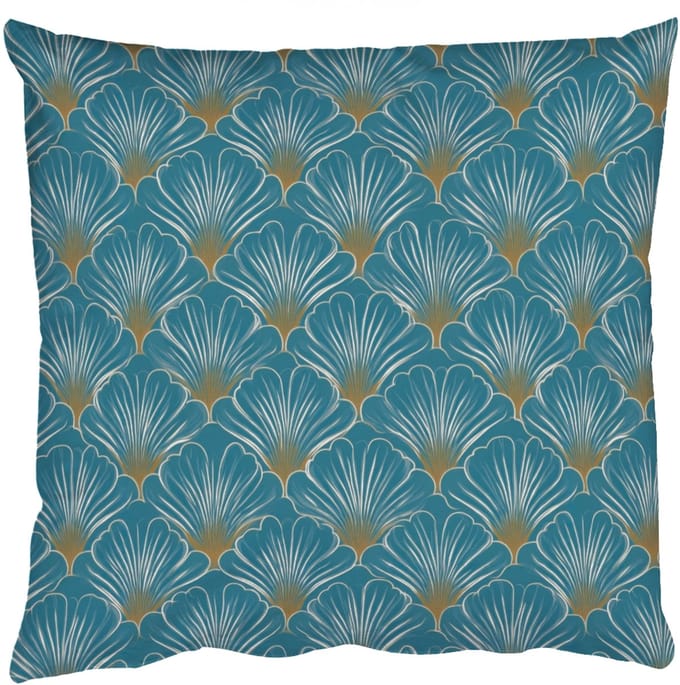 Sierkussens - Kussentjes Woonkamer - 60x60 cm - Symmetrisch - Patroon - Blauw