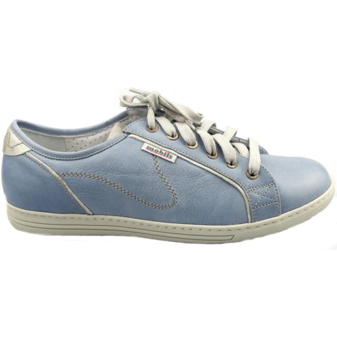 Mephisto Holda - dames sneaker - blauw - maat 37 (EU) 4 (UK)