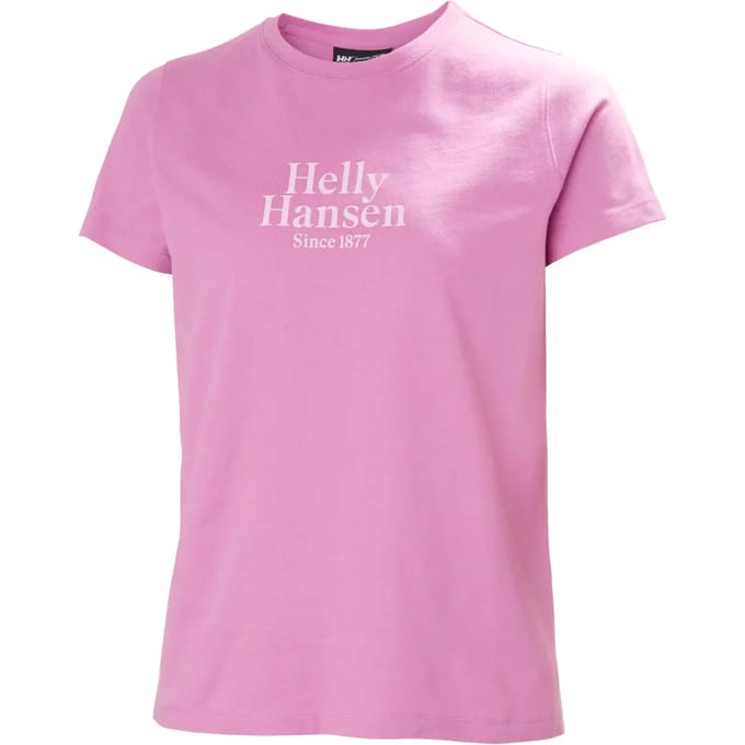 Helly Hansen Core Graphic 2.0 T-shirt Met Korte Mouwen Roze M Vrouw