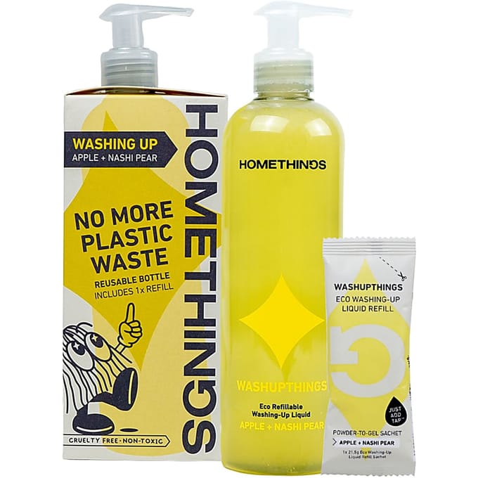 Homethings Eco Afwasmiddel Starterspakket fles + 1 zakje