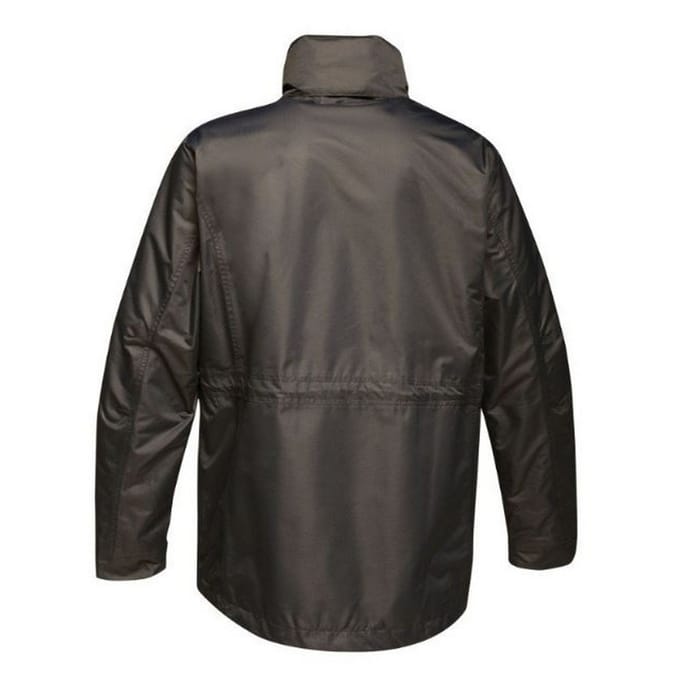Regatta Heren Benson III Hooded Jacket (Verkeer Zwart)