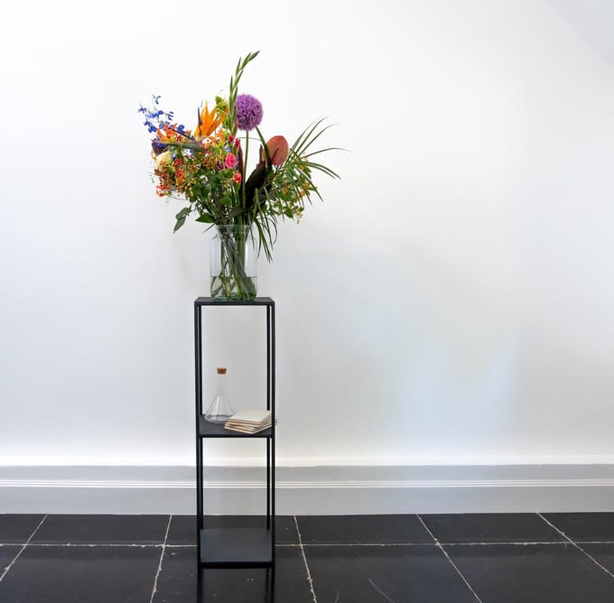 LOFT42 Pillar Zuil Large Zwart - Metaal - 30x30x100