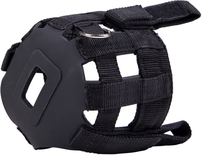 QHP - Graasmasker Attachable - Zwart - Mini Shet