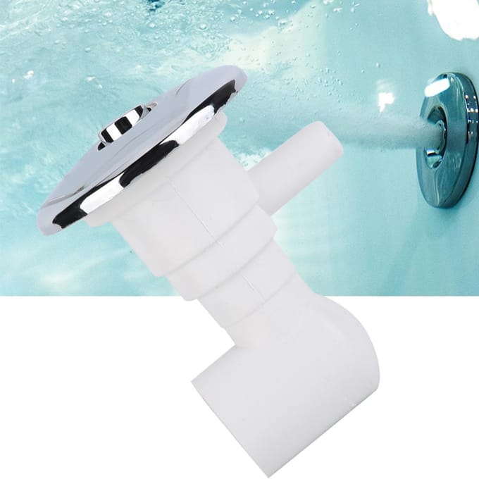Bubbelsproeier Hot Tub Luchtmondstukken Badkuip Watersproeier Accessoires white