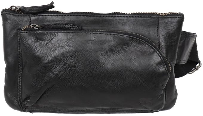 Bear Design Bella Leren Heuptas - Bumbag - Zwart