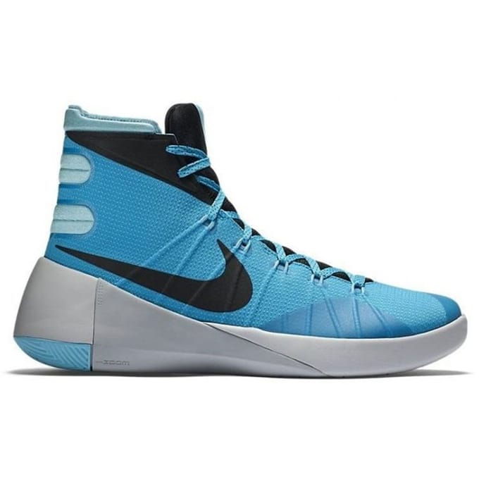 Nike Hyperdunk 2015 Premium Unisex Sneakers Blauw Blauw-Lagoon Zwart 749561-400 42.5 blue