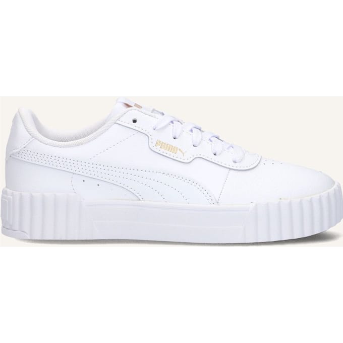 PUMA Carina 3.0 Dames Sneakers - PUMA White-PUMA Gold