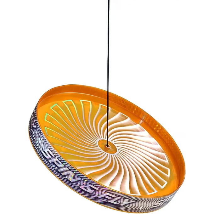 Acrobat Spin & Fly Juggling Frisbee - Orange
