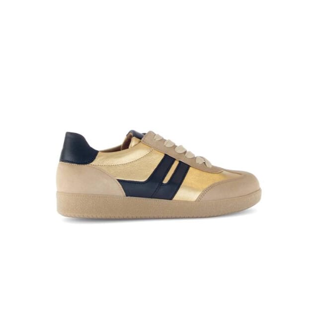 Gabor -Dames - goud - sneakers - maat 39