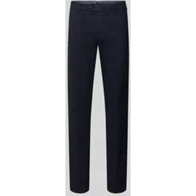 Regular fit chino van katoenmix model 'Lupus'