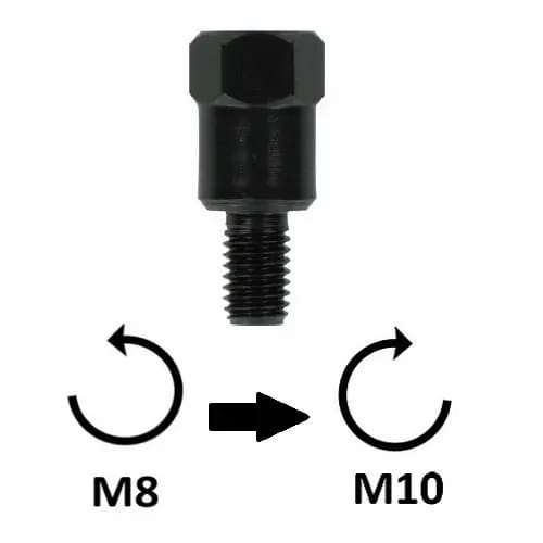 Motorspiegel adapter BCR M10x1,25 DX
