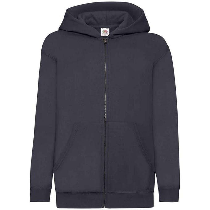 Fruit of the Loom Kinderen/Kinderkapjes Sweatshirt (Deep Navy)