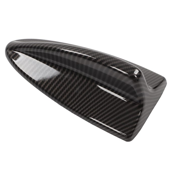 Auto Haaienvin Antenne Cover Dakantenne Basis Vervanging in Koolstofvezelstijl voor 3 Serie E90 black