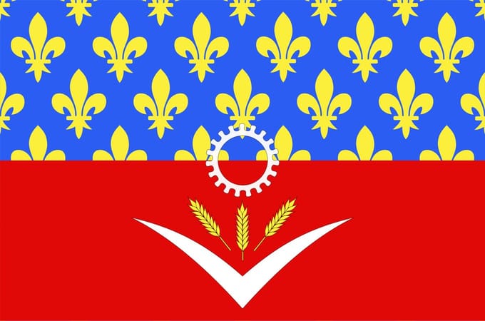 Vlag Seine-Saint-Denis 100x150cm