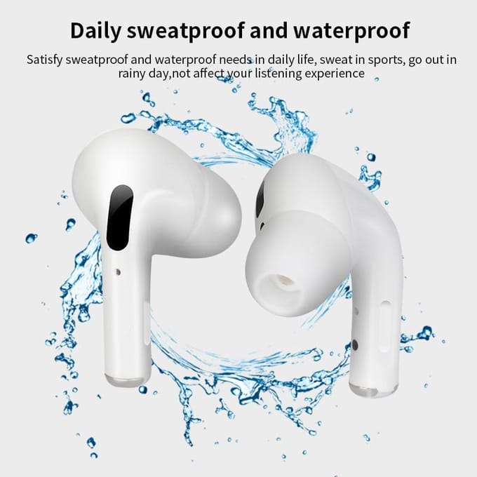 Pro3 True Wireless Stereo Headphones Bluetooth 5.0 Pop-Up In-Ear Sports Earbuds Touch Control Music Headphone pour IPhone Android blanc